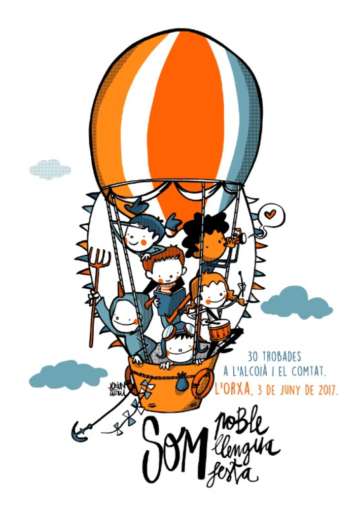 Cartells, manifest i can&ccedil;&oacute; de la Trobada de l'Orxa 2017