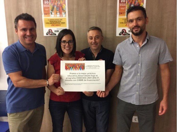 Premi de la Universitat Miguel Hern&aacute;ndez a la millor pr&agrave;ctica educativa