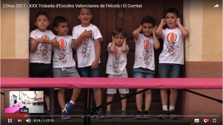 V&iacute;deos de la Trobada de l'Orxa 2017