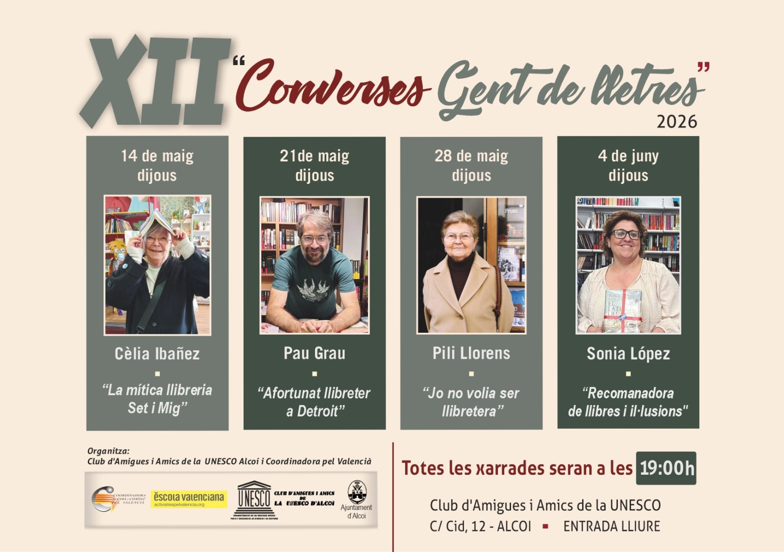 XII Converses Gent de Lletres
